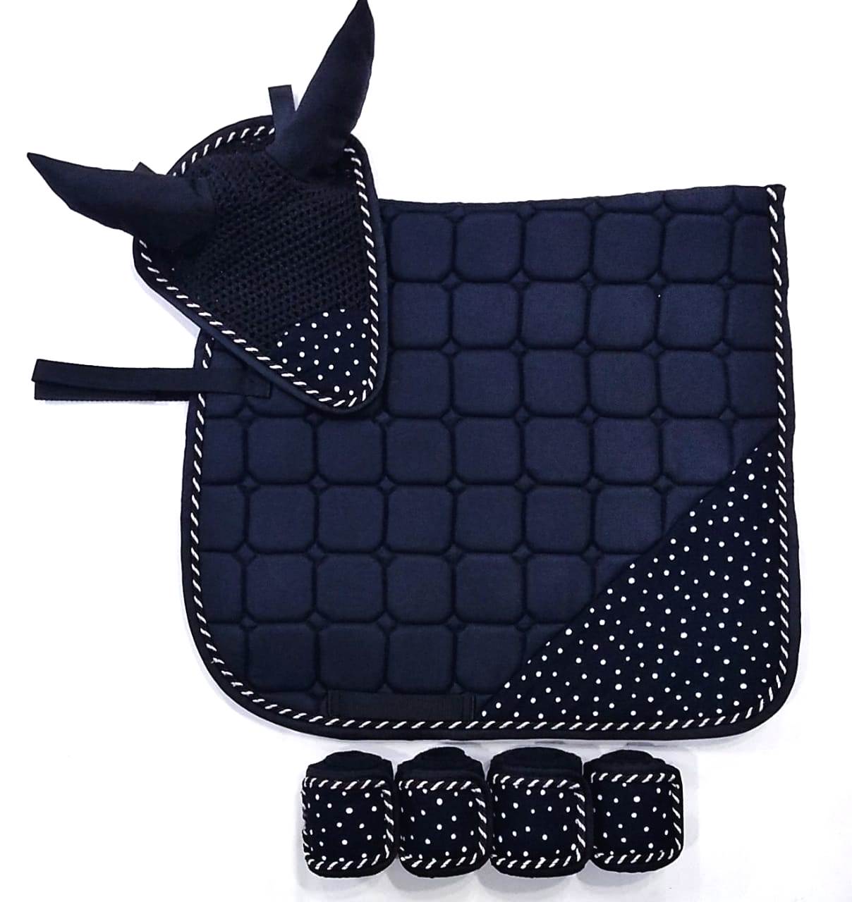 Saddle pad set
